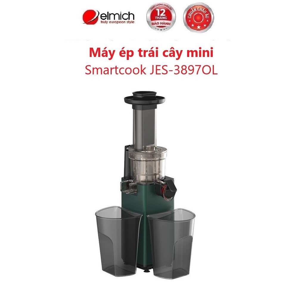 Máy ép chậm trái cây mini Smartcook JES-3897OL