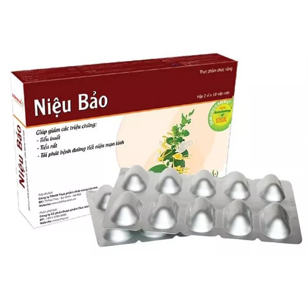 Niệu Bảo, hỗ trợ làm giảm tiểu buốt, tiểu rắt