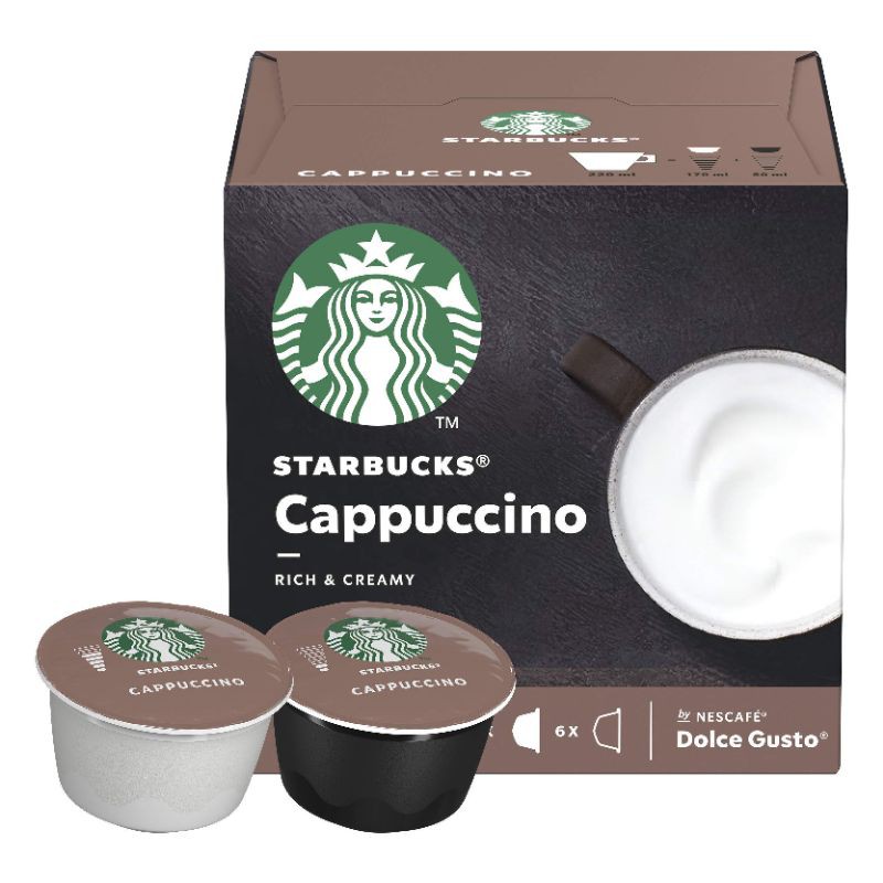 Cà phê viên nén Starbucks Cappuccino cho máy Dolce Gusto (HSD 03/2022)