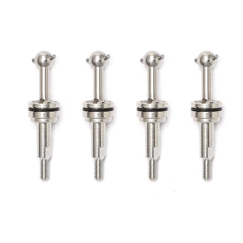4 Trục truyền động 2mm CVD kim loại mở rộng cho Wltoys K969 K979 K989 P929 1/28 nâng cấp ô tô RC
