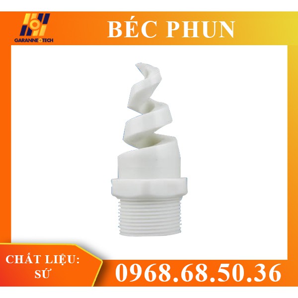 Béc Phun Nước Bằng Sứ Chịu Axit Cho Tháp Xử Lý Khí Thải