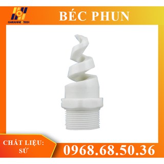 Béc Phun Nước Bằng  Sứ Chịu Axit Cho Tháp Xử Lý Khí Thải