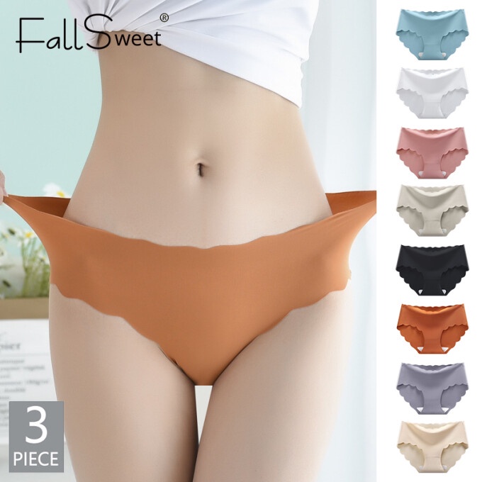 Bộ 3 quần lót FallSweet không đường may size M-2XL thời trang dành cho nữ