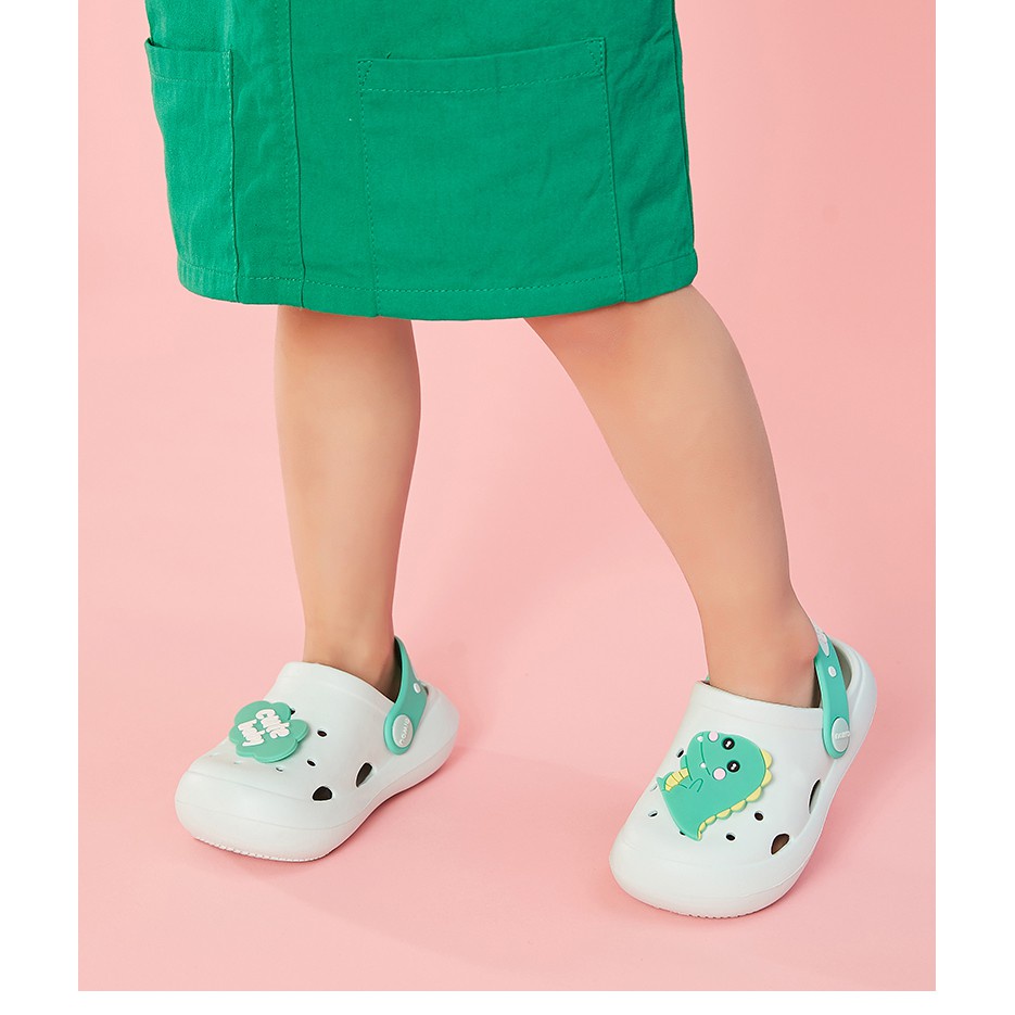 ▪✷✾Dép Croc POSEE PS2914 Phối Hai Tông Màu Đáng Yêu Cho Trẻ Em
