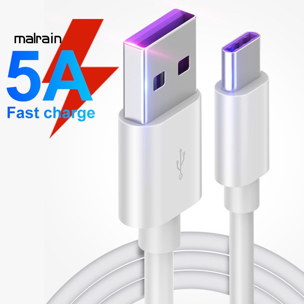 Dây cáp sạc nhanh Type C có cổng USB 5A tiện dụng cho 0-6 File 977