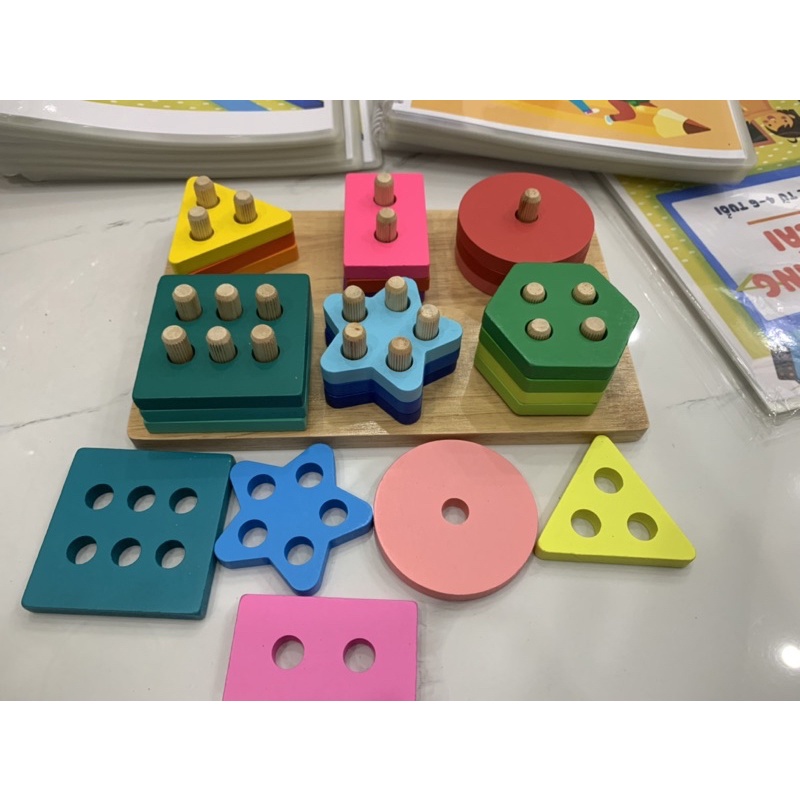 6 Trụ Gỗ lớn