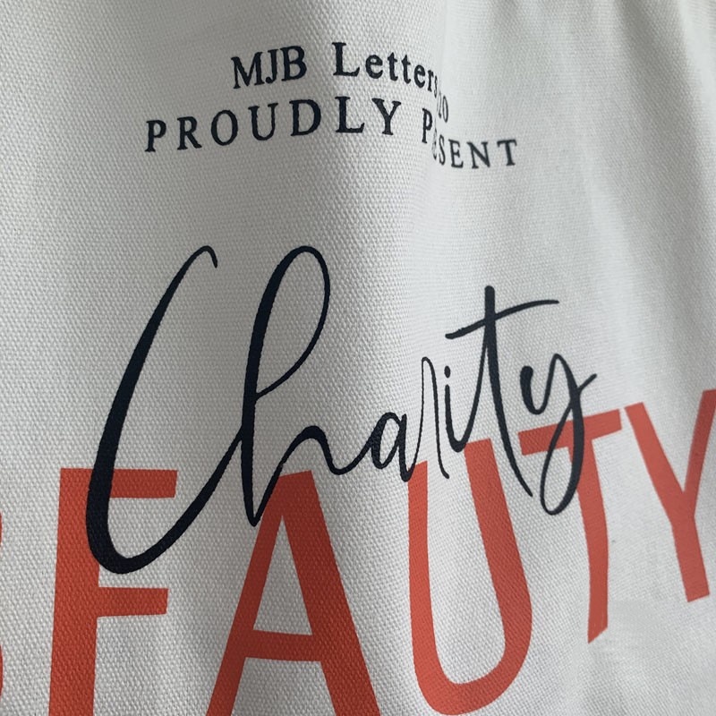 Túi tote túi vải canvas Beautycharity phong cách Hàn quốc,có khóa miệng ngăn phụ bên trong thời trang ulzzang-Haka store
