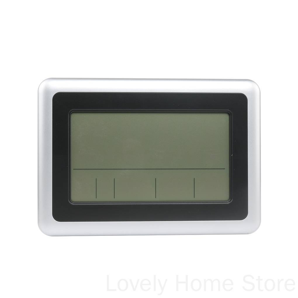 Đồng Hồ Điện Tử Để Bàn Có Màn Hình Lcd Hiển Thị Nhiệt Độ Và Nhiệt Độ