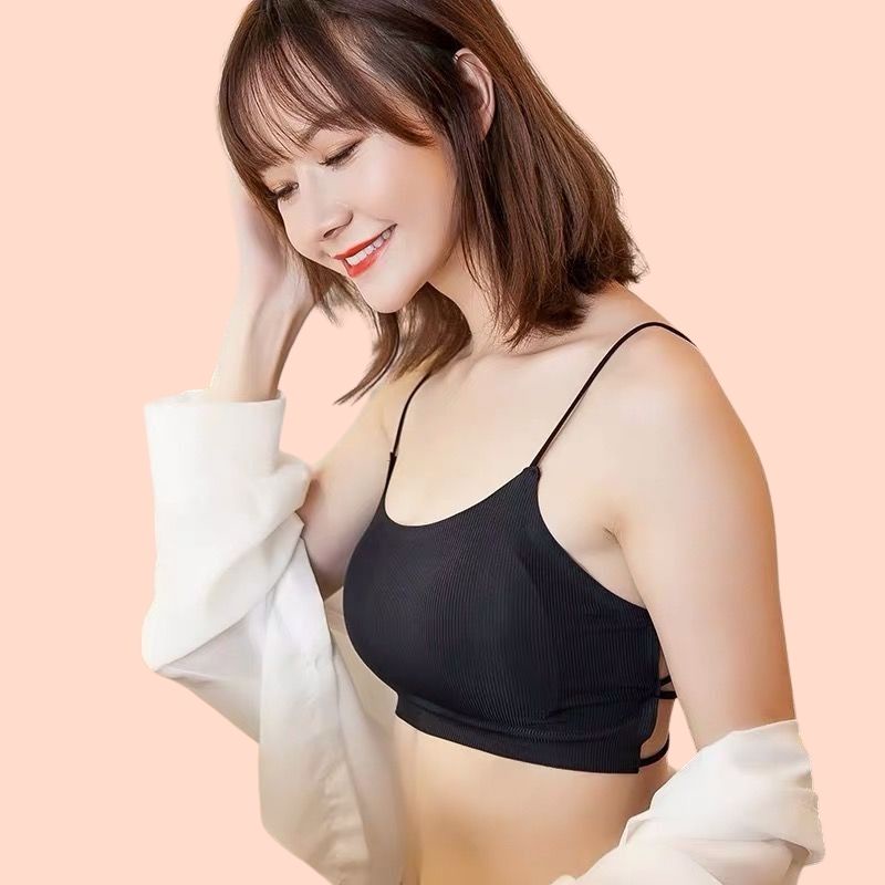 Áo Bra Thun 2 Dây Cotton Co Giãn Thoải Mái AN266
