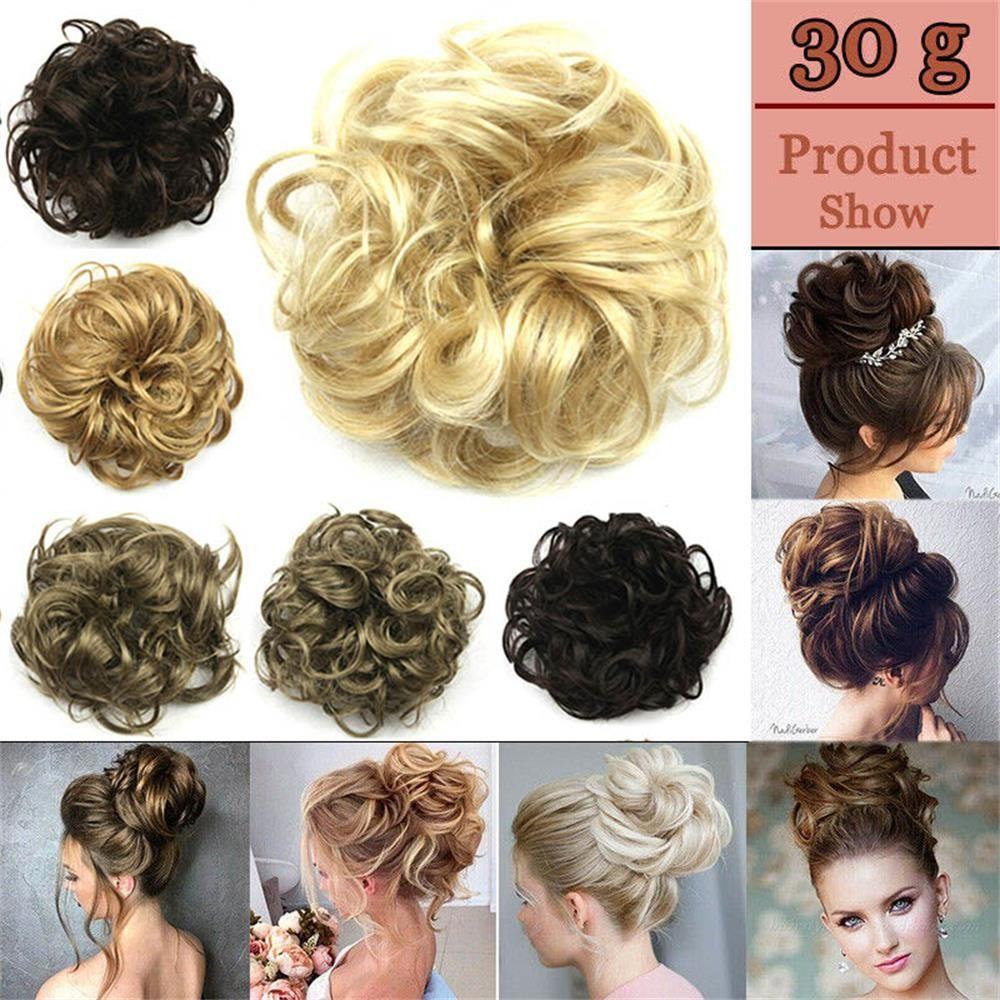 ESPO Búi Tóc Giả Xoăn Co Dãn