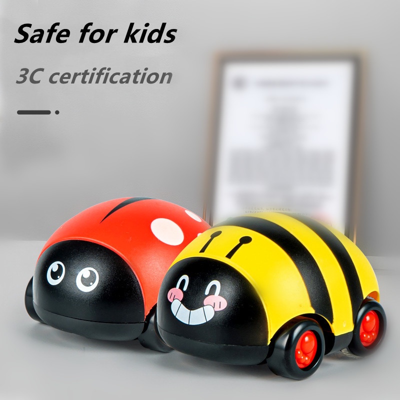 【Neil Baby】 xe đồ chơi xe đồ chơi ô tô quái xế xe mô hình xe đô chơi cho bé đồ chơi xe Đồ Chơi Xe Kéo Lùi Xe Kéo Lùi Xe Bọ Cánh Cứng Hai Chiều Có Đèn Flash Hình Xe Hơi Hoạt Hình Dành Cho Trẻ Em