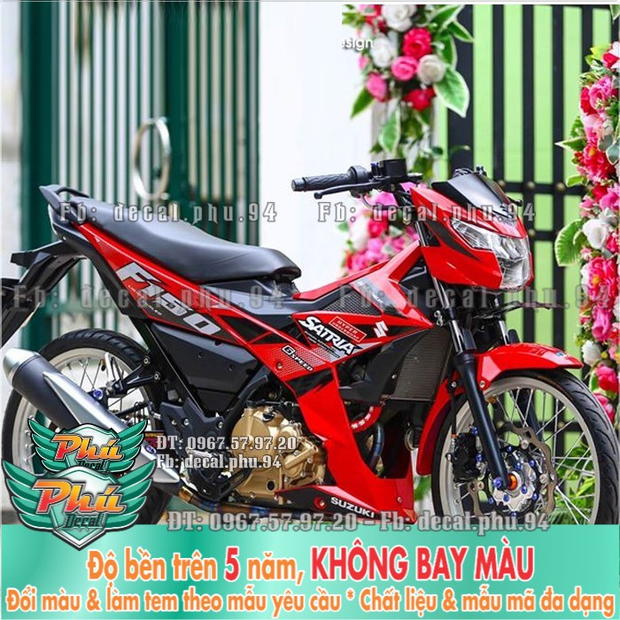 Tem rời Satria đỏ 2018 (P) -1