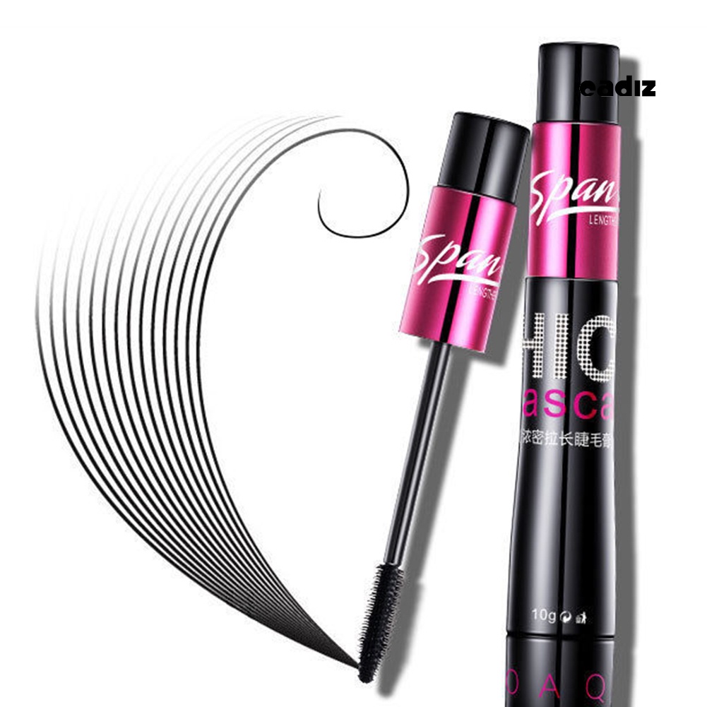 Mascara Sợi Lụa Lâu Trôi Chuốt Dài/Dày Và Cong Mi Trang Điểm Cho Nữ