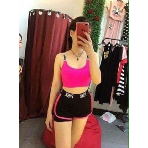 [Mã VIC giảm 5K đơn 0đ] FREESHIP ĐƠN TỪ 50K SET - Bộ Tập Gym PINK/ Tập Yoda/ Đi Biển