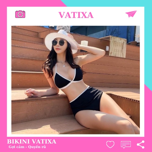 Bikini đồ bơi đi biển nữ 2 mảnh tam giác quyến rủ VATIXA BKN101
