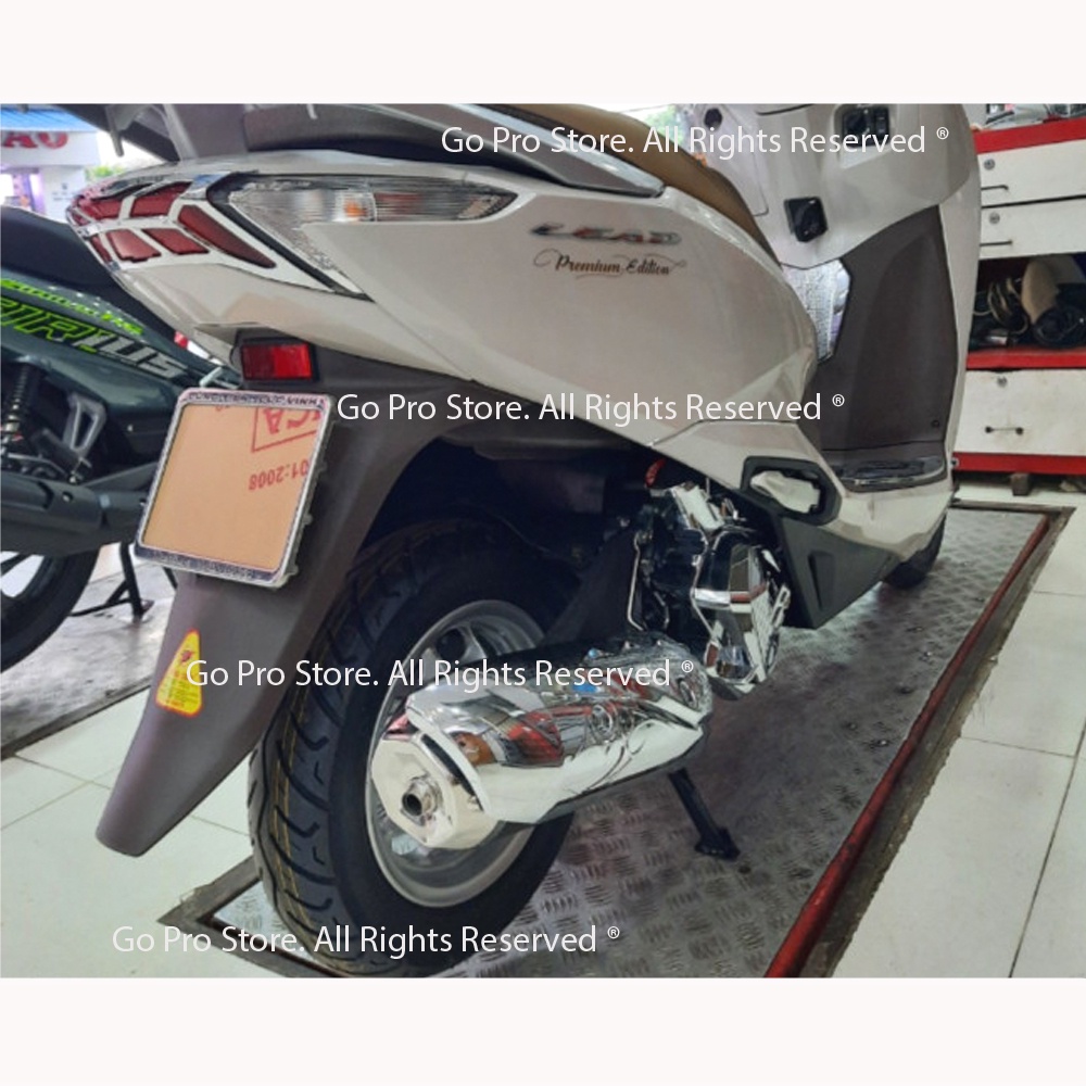 [CHÍNH HÃNG] Ốp Che Pô LEAD 2017 - 2022 Nhựa Xi