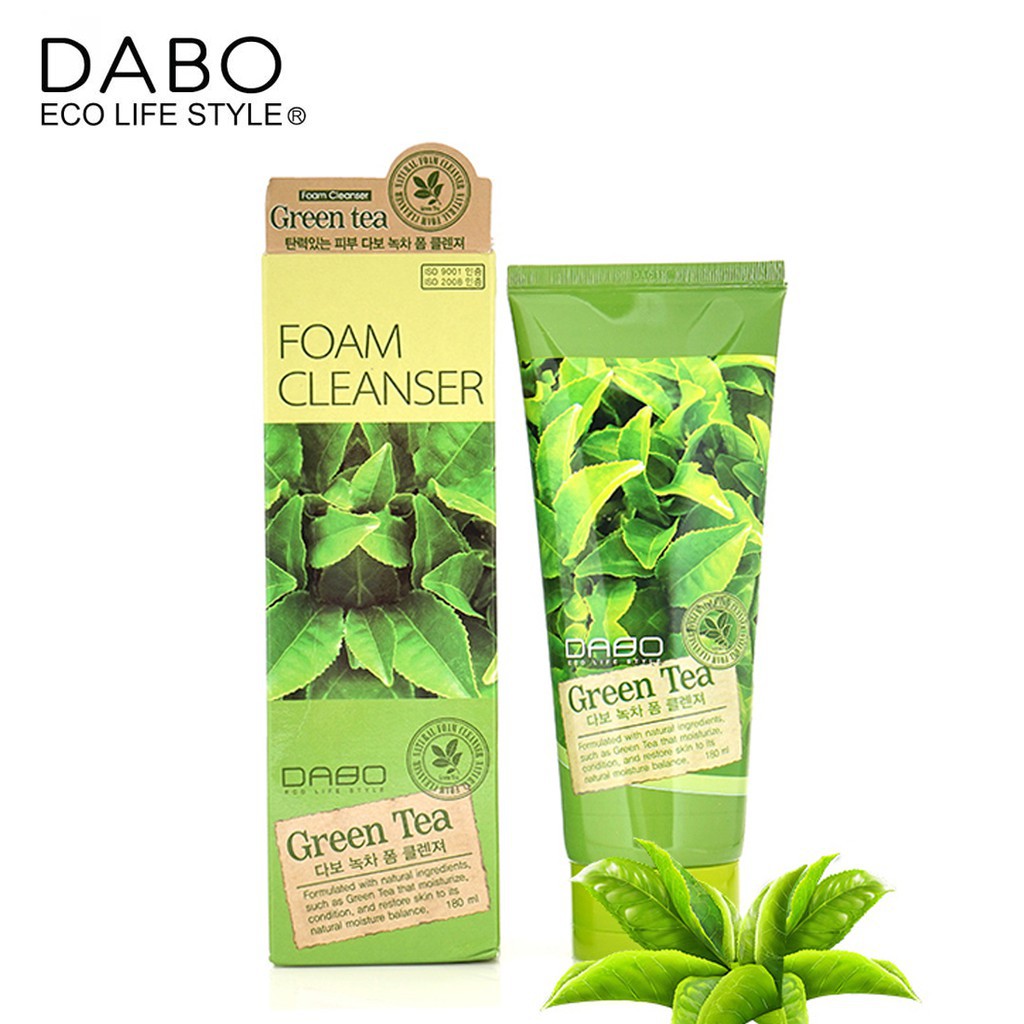 Sữa rửa mặt DABO Trà Xanh 180ml