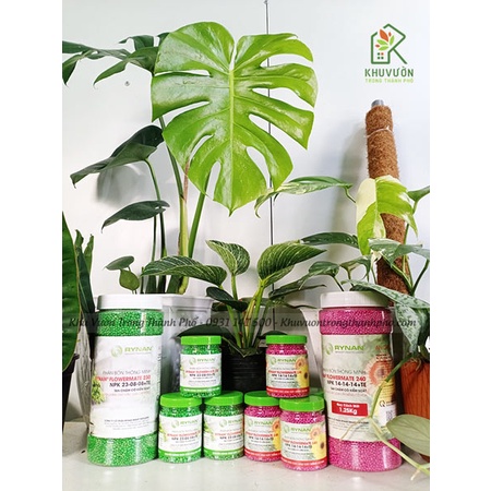 Phân tan chậm Rynan 240 dành cho cây hoa kiểng - hũ 150g