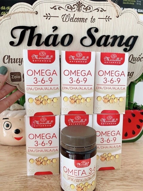 Viên uống Omega 369 Nga | BigBuy360 - bigbuy360.vn
