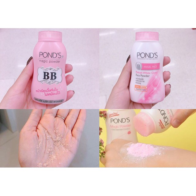 Phấn Phủ Pond's Angel Face Pinkish White Glow Face Powder 50gr | BigBuy360 - bigbuy360.vn