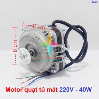 Motor quạt tủ mát 220V công suất 40W