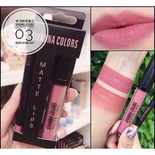 Son Kem Lì Sivanna Colors Matte Lips
