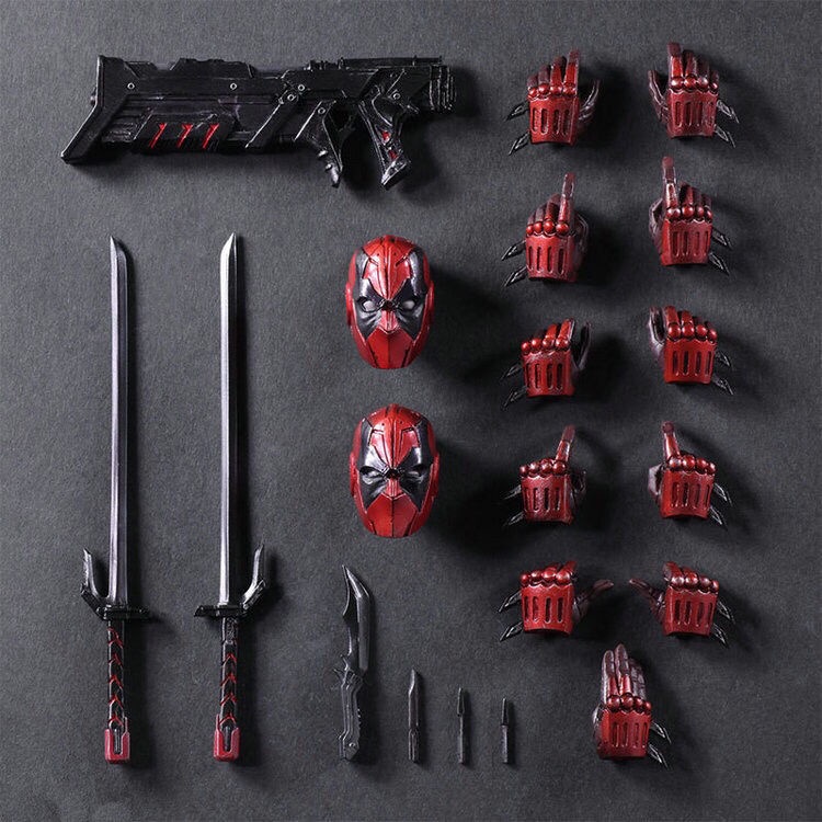 Mô Hình Nhân Vật Deadpool Màu Đỏ X-Men