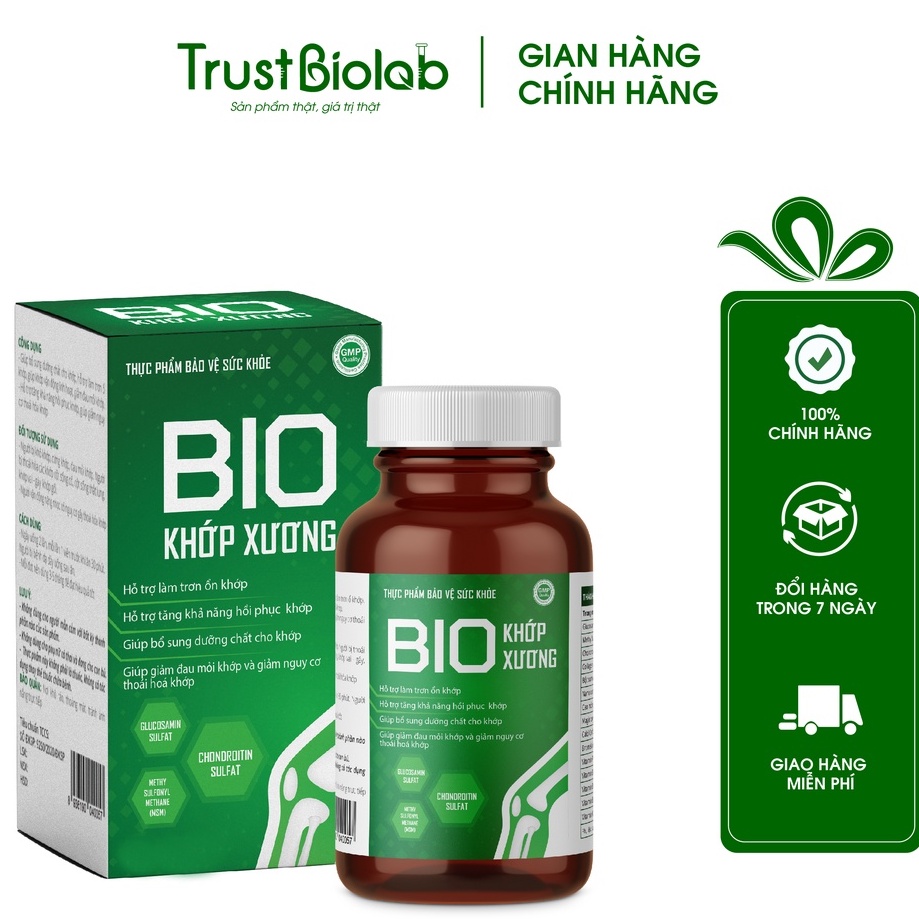 Bio khớp Xương hỗ trợ làm giảm nhức mỏi , cải thiện đau xương khớp , thoái hóa