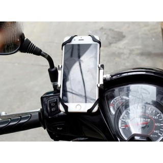[Sales giá rẻ] Kẹp xe máy inox S400 - Giá Đỡ Kẹp Điện Thoại Dành Cho Xe Máy S400 loại pro