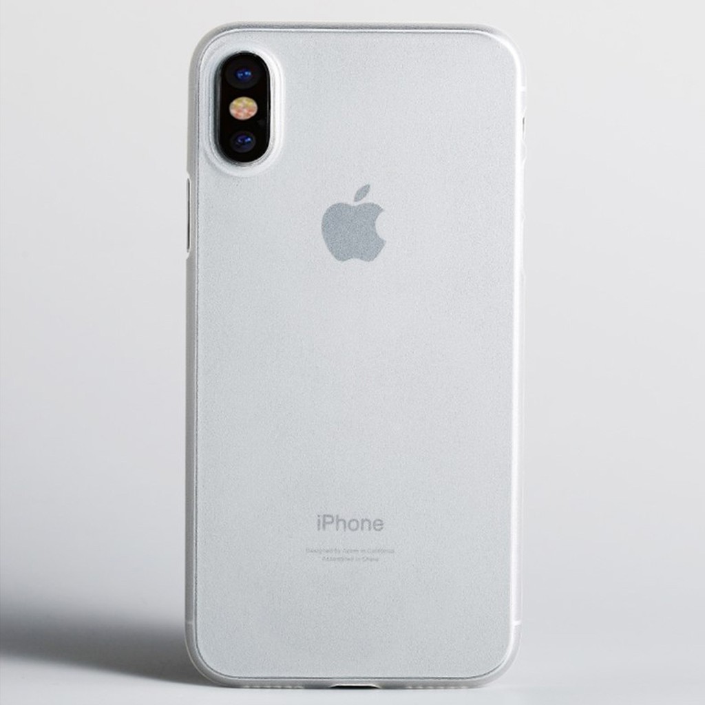 Ốp lưng siêu mỏng cho iPhone X (ốp không bị ố vàng khi sử dụng)