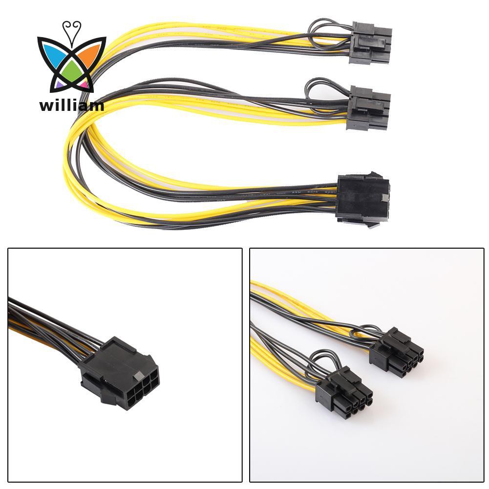 Card Đồ Họa 8pin Sang Pci-e 8pin (6pin + 2pin)