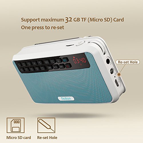 ĐÀI FM BLUETOOTH NGHE NHẠC CHẤT  ROLTON E500