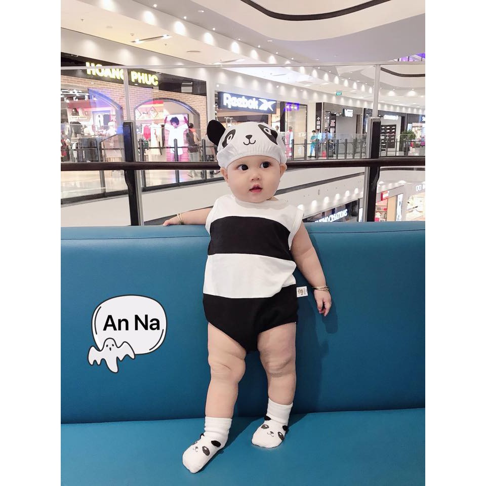 [ Mua 1 tặng 1]set bodysuit thú bé sơ sinh 3-16kg