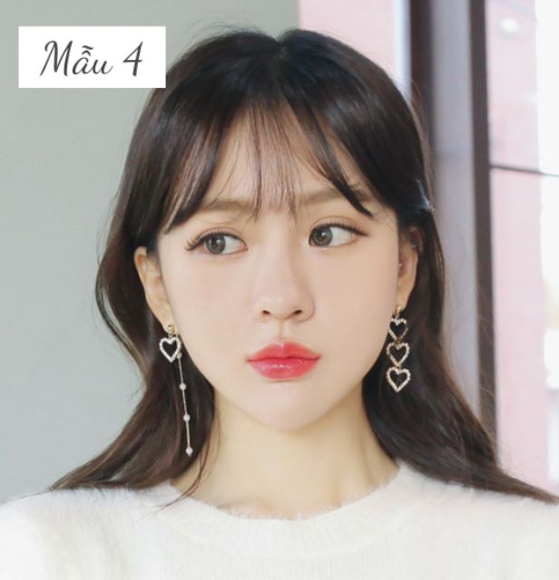 Hoa Tai Nữ Hàn Quốc Hot Trend - 7 Mẫu