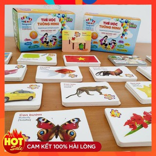 Bộ Thẻ Học Thông Minh Cho Bé 16 Chủ Đề Với 416 Thẻ