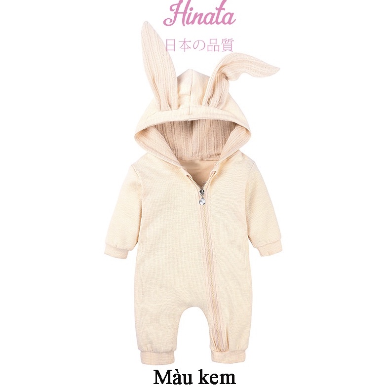 Romper unisex tai thỏ dễ thương BF52 Hinata