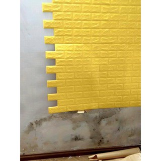 Xốp dán tường giả gạch 3D