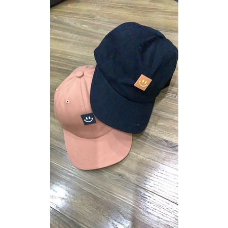 Mũ nón lưỡi trai hình mặt cười cho bé từ 5-12 tuổi LTB08