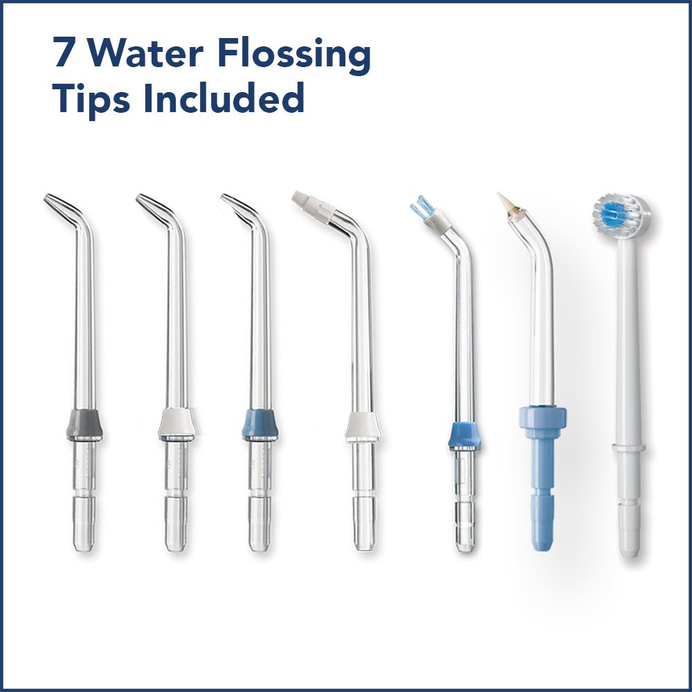 USA ✅ Máy tăm nước Waterpik WP660 Water Flosser Electric Dental, Tặng 1 Cục chuyển điện 220V