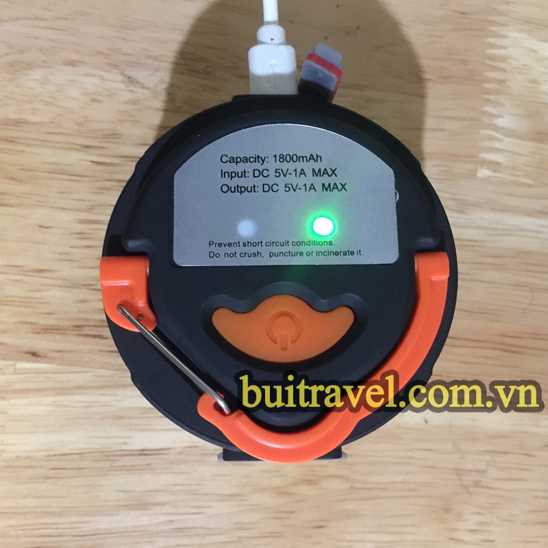Đèn LED mini có sạc USB GL8213- Đèn treo lều dã ngoại- Bụi Travel