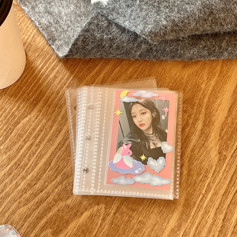 Album Đựng Ảnh 3 Inch Bằng Kim Loại Họa Tiết Ngôi Sao Xinh Xắn