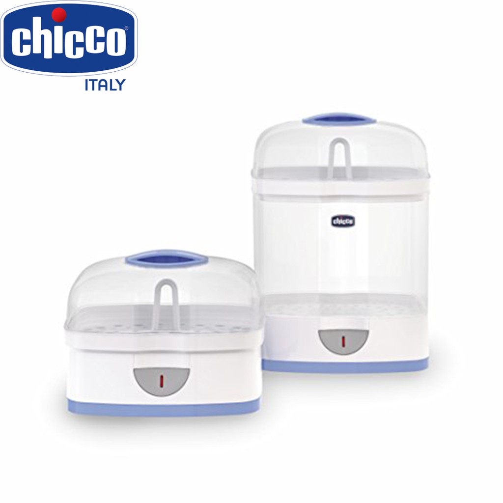 Combo máy hâm sữa thức ăn 7388 + máy tiệt trùng 2 in 1 Chicco