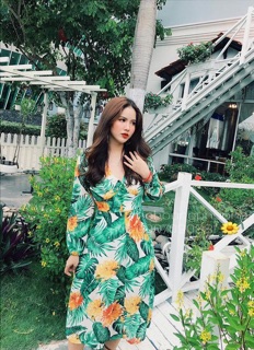 ĐẦM HOA CỔ V