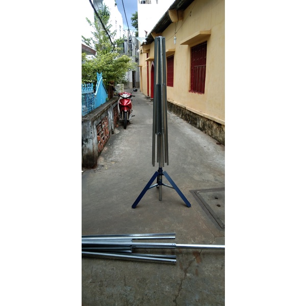 Chân xếp dù phi 49