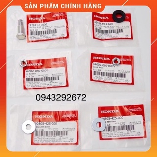 Bộ ốc bắt bát phanh sau dream Honda