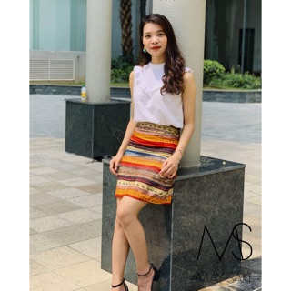 Chân váy thổ cẩm