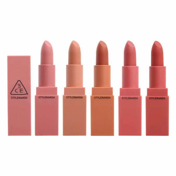 [ 218 ~ 222 ] Son thỏi lì 3CE New Mood Recipe Lip Color
