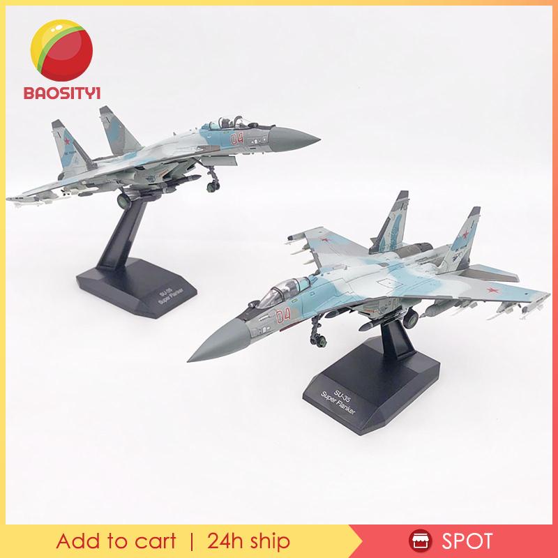 Mô Hình Máy Bay Chiến Đấu Nga SU35 Tỉ Lệ 1/100