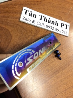 Bảng tên titan 3D Sonic