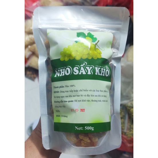 Nho Khô Vàng Ấn Độ 1kg Loại Đẹp , Ngon Ngọt